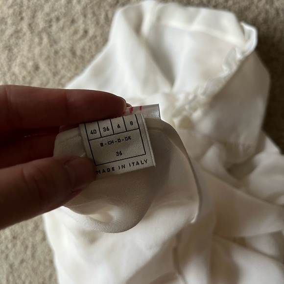 BNWT Emilio Pucci Ivory Blouse 36 - Picture 6 of 6